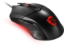 MSI Clutch GM08 Gaming Mouse, 4200 DPI, Optical Sensor, 3 Adjustable Weights picture