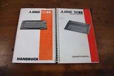 Atari 130 XE personal computer instruction manual German language picture