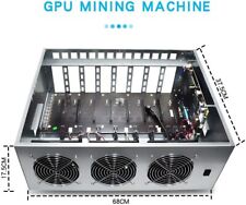 8 GPU Mining Rig Ethereum Miner w/CPU, SSD, RAM Cooling Fans, Case. No GPU & PSU picture