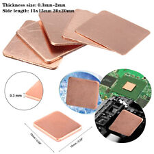 15x15/20x20mm  Heatsink Coppers Shim Thermal Pads for Laptop IC Chipset GPU CPU picture