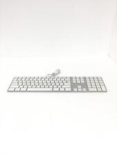 Apple White Aluminum USB Wired Keyboard iMAC G3 G4 G5 eMAC A1243 Slim Mac QTY picture