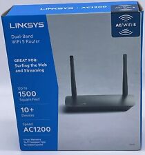 LINKSYS  E5400 WiFi ROUTER DUAL-BAND AC1200 WiFi 5 BRAND NEW OPENED BOX picture