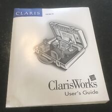 Vintage ClarisWorks 5.0 User's Guide for MAC OS 1997 picture