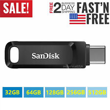 SanDisk Flash Drive Ultra Dual Go USB Type-A & Type-C 32G 64GB 128GB 256GB lot picture