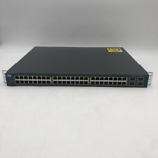 Cisco Catalyst 3560 Series PoE-48 WS-C3560-48PS-S 48 Port Switcher AS IS READ A picture