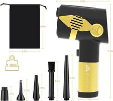 Compressed Air Duster, Way2Furn 2023 New Air Duster, 38000RPM, 6000mAh, Reusable picture