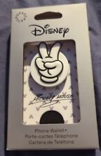 2024 Disney World Parks Mickey Mouse Signature Ear PopSocket Phone Wallet NeW picture