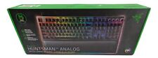 Razer Huntsman V2 Wired Analog Optical Gaming Keyboard RZ03-0361 +Wrist Rest IOB picture