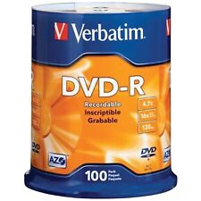 VERBATIM 95102 4.7GB DVD-Rs (100-ct Spindle) picture