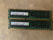 SAMSUNG 8GB RAM PC3-12800R DDR3-1600 SDRAM M393B1K70DH0-CK0Q8 (2X) F5-1(15) picture