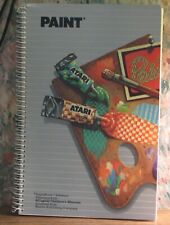 Atari XL Era Paint Owner's Manual - Capital Children's Museum / Reston 1983 Vtg picture