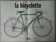 La Bicyclette Motobécane 1976 original vintage bike bicycle advertising poster  picture