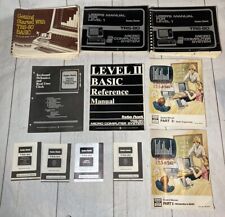 Vintage Lot of 11 TRS-80 and Radio Shack Guides Manuals Instructions Computers picture