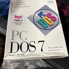 Vintage 1995 IBM PC DOS 7 Original Edition on 3.5