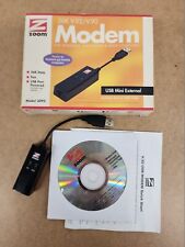  Zoom Model 3095 USB Modem 56K V.92 Data Fax Dial-Up Windows Macintosh  Linux Co picture