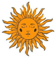 Vintage Sun Sticker picture