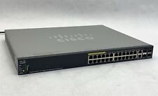 Cisco SG550X-24MP-K9 V01 24-Port Gigabit PoE Stackable Managed Network Switch picture