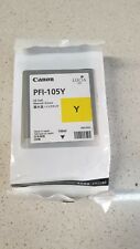 Genuine Canon PFI-105Y Ink imagePROGRAF iPF6300 iPF6300s iPF6350 New Sealed picture