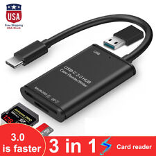 USB C to SD Card Reader Writer OTG Adapter USB 3.0 Micro SD Memory Card Reader picture