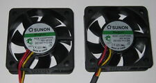 2 X Sunon 50 mm Ultra Quiet Cooling Fans - 12 V - 10 CFM - 22 dB - KDE1205PHV3 picture