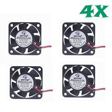 5V 40mm Cooling Computer Case Fan 40x40x10mm (1.6 x 1.6 x 0.4 in) 2-Pin 4 Pcs 4x picture