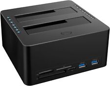 SATA to USB 3.0 Dual-Bay Hard Drive Docking Station for 2.5 & 3.5-inch HDD/SSD picture