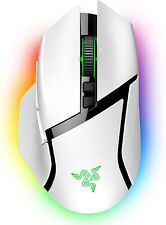 Razer Basilisk V3 Pro Wireless Gaming Mouse WHITE HyperScroll RZ01-04620200 picture