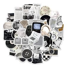 Vintage Black & White Fashion Style Stickers of 61 Vinyl Decal Merchandise  picture