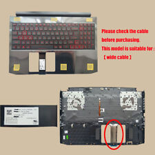 New For US Acer Nitro AN515-44 AN515-55 Palmrest Backlit Keyboard 6B.Q7KN2.033 picture