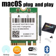 BCM94360NG M.2 WiFi Card Dual Band Bluetooth 4.0 Network Card for Hackintosh MAC picture