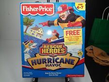 Vintage 1999 Fisher Price Rescue Heroes Hurricane Havoc PC Mac game Never Opened picture