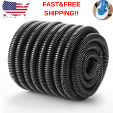 33Ft Electrical Wire Cable Sleeve Pet Protector Power Cord Extension Tube Cover picture