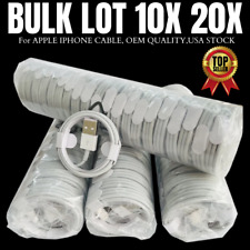 10X 20X Bulk Lot For Apple iPhone 13 11 8 7 6 Fast Charger Cable 3/6FT Data Cord picture