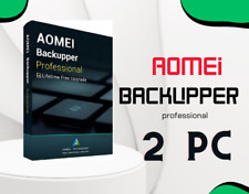 Aomei BackUpper Professional LifeTime 2-pc | Disk,System,Partition Backup DVD picture