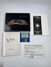 Vista 1.0 Amiga Complete In Box Vintage Computer Gaming Rare picture