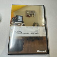 Genuine Microsoft Office Student and Teacher Edition 2003 Complete with Key picture