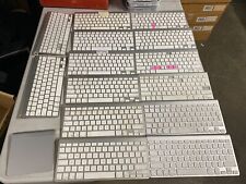 Lot 14 Genuine Apple White Aluminum BLUETOOTH Slim Keyboard A1314 & A1255 picture