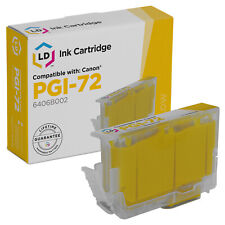 LD 6406B002 PGI-72 Yellow Inkjet Cartridge for Canon PGI72 PGI-72Y PIXMA PRO-10 picture