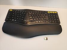 Delux GM902PRO Ergonomic Wireless Bluetooth Rechargeable Keyboard picture