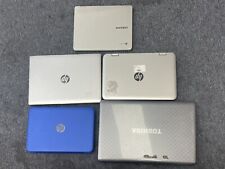 Lot of LAPTOPS x 5 - SALVAGE FOR PARTS REPAIR AS IS READ - Samsung, HP, Toshiba picture