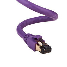 CAT8 Purple SFTP Ethernet Cable 40Gbps 2GHz Copper LAN Wire 0.5FT-75FT Multi LOT picture