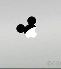 Mickey Mouse Ears Hat Disney Mac Apple Logo Laptop Vinyl Decal Sticker Macbook picture