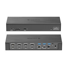 Enterprise-Level USB C Docking Station 100W PD Charging 4HDMI 4DP 10Gbps USB3.1 picture