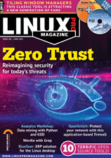 LINUX PRO MAGAZINE | JUN 2022 #259 | ZERO TRUST - FREE DVD picture