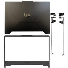 New for ASUS TUF Gaming F15 FX506 FX506H FA506 LCD Back Cover+Bezel+Hinges(LR) picture