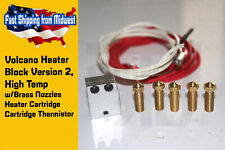 Volcano Heat Block, High Temp Upgrade, 24v Ceramic Heater Cartridge, V6 Hotend picture