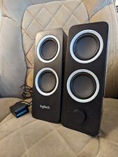 Logitech Z200 10W Multimedia Speakers with Stereo Sound - 2-Piece - Black picture