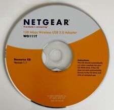 CD Netgear WG111T Wireless USB 2.0 Adapter Driver Support picture