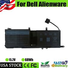 44T2R 68WH BATTERY FOR DELL ALIENWARE 15 17 R3 R4 R5 HF25D 546FF 9NJM1 MG2YH NEW picture