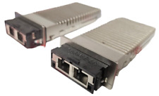 Lot of 2 - Cisco Series X2 10 Gigabit Transceiver Module, X2-10GB-LR picture